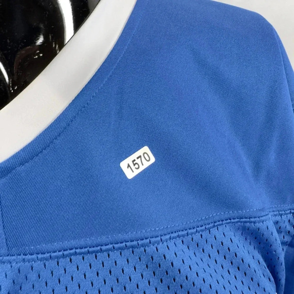 NEW Headgear Chaels Edward Greene High School Football Jersey Blue Mens 2XL - Picture 2 of 5